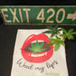 Weed My Lips Tee